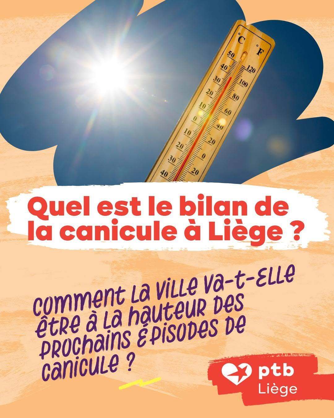 Canicule 2026 : quel bilan pour Liège et quelles leçons pour l’avenir ?