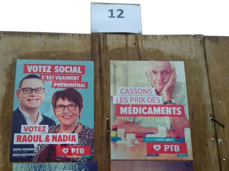 Affichage électoral à Liège : le PTB dénonce une atteinte à la démocratie qui pénalise les plus petits partis